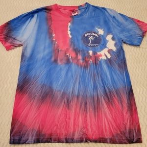Jamaica Just Chillin Tie Dye T Shirt Sz XL Beach Summer Vacation.
